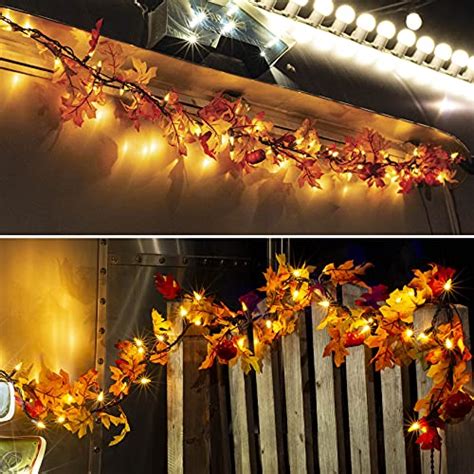 autumn string lights|fall string lights for patio.